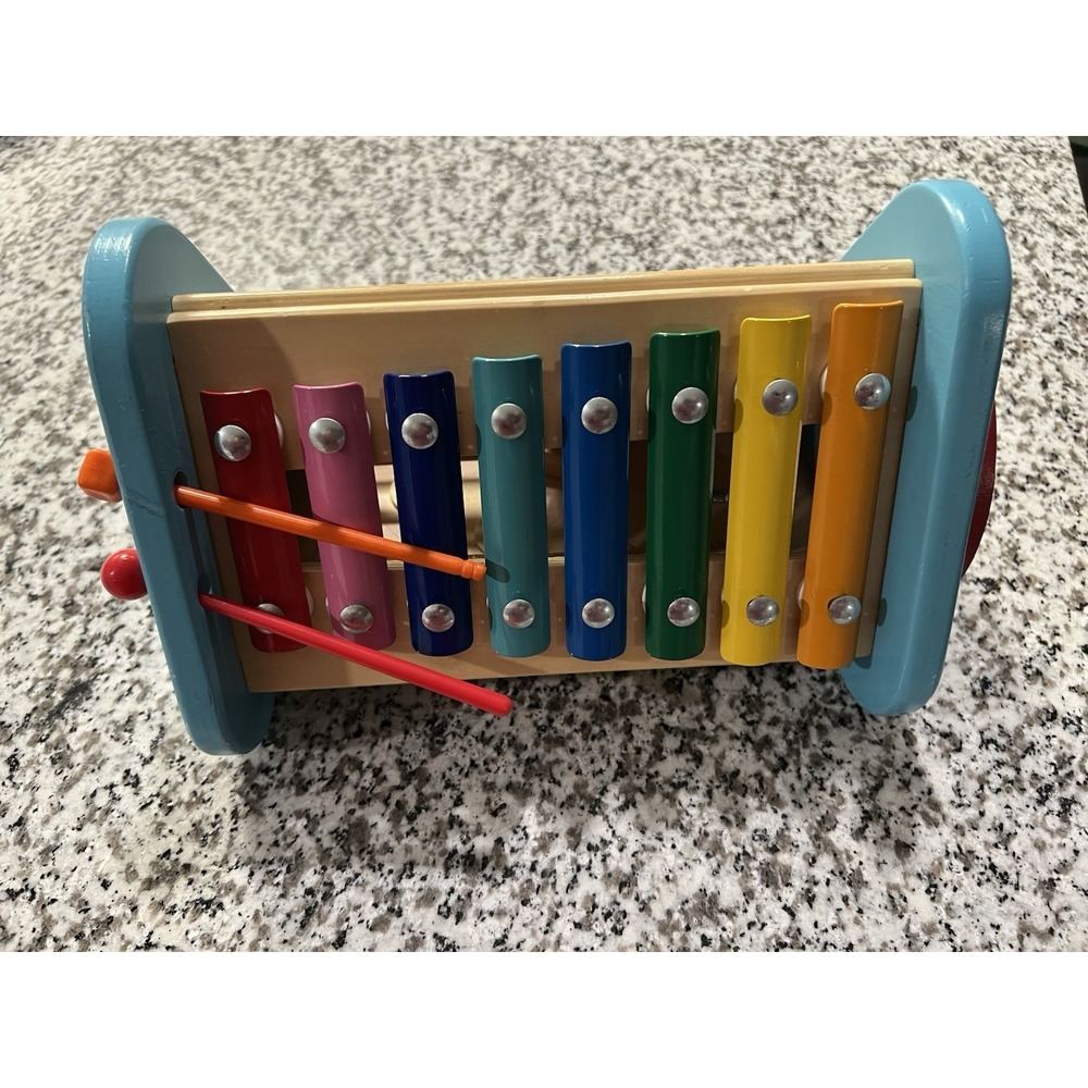 Pottery Barn Kids 3-in-1 Wooden Toy Music Brainsmith Activity Center 2016‎